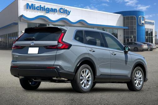 Gray 2026 Honda CR-V EX AWD