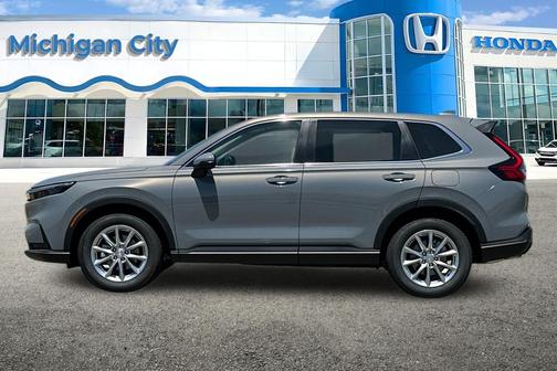 Gray 2026 Honda CR-V EX AWD