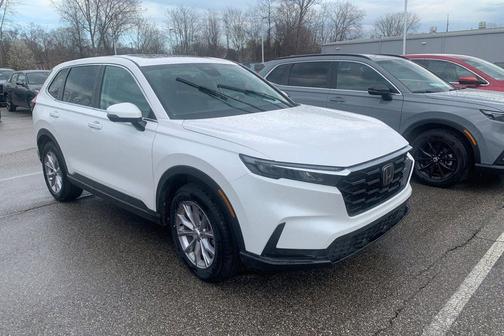 Gray 2024 Honda CR-V EX AWD
