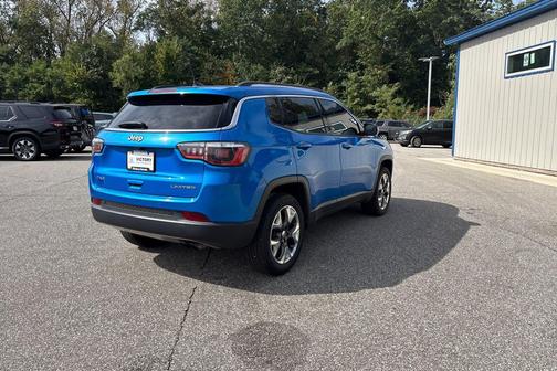 Laser Blue Pearlcoat 2019 Jeep Compass Limited