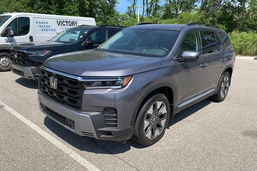 Gray 2026 Honda Pilot Elite