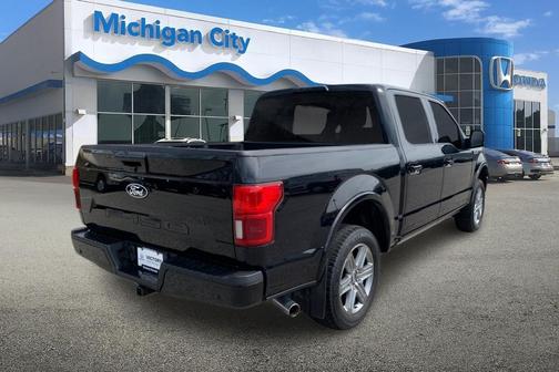 Shadow Black 2018 Ford F-150 Lariat