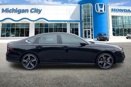 Crystal Black Pearl 2025 Honda Accord Hybrid Sport