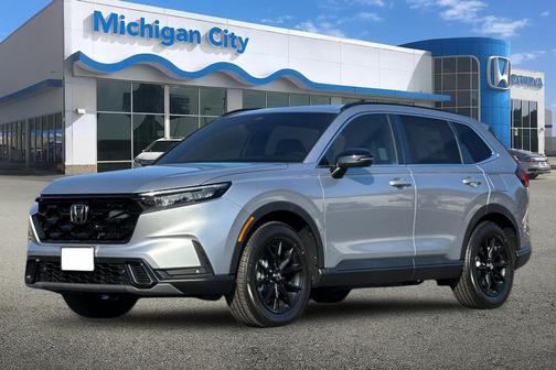 Silver Metallic 2025 Honda CR-V Hybrid Sport AWD