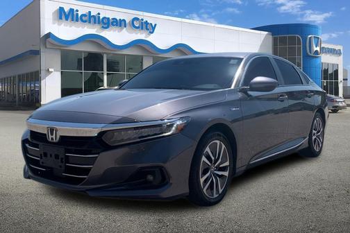 Modern Steel Metallic 2022 Honda Accord Hybrid EX-L