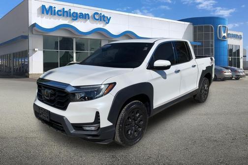 Platinum White Pearl 2022 Honda Ridgeline RTL-E