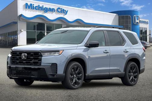 Sonic Gray Pearl 2026 Honda Pilot Black Edition