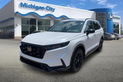 Platinum White Pearl 2024 Honda CR-V Hybrid Sport AWD