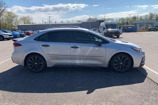 Classic Silver Metallic 2023 Toyota Corolla XSE