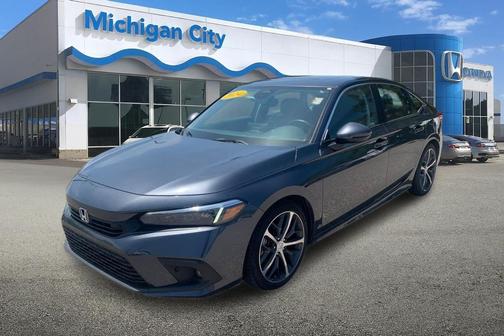 Gray 2024 Honda Civic Touring