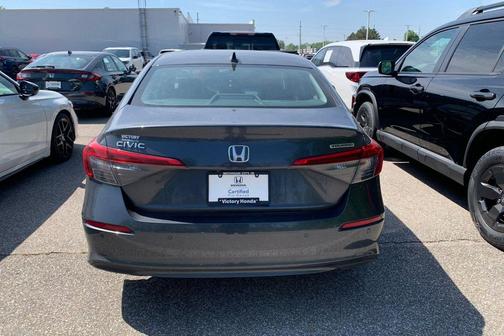 Gray 2024 Honda Civic Touring