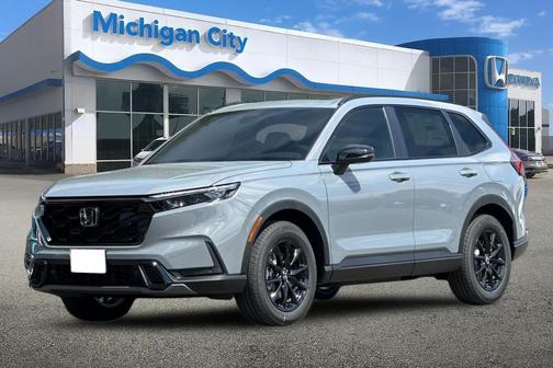 Gray 2026 Honda CR-V Hybrid Sport-L AWD