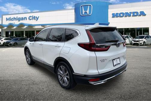 Platinum White Pearl 2020 Honda CR-V Hybrid Touring