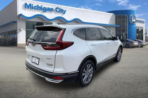 Platinum White Pearl 2020 Honda CR-V Hybrid Touring
