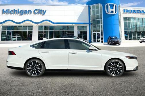 Silver Metallic 2025 Honda Accord Hybrid Touring