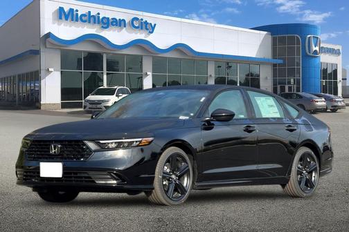 Crystal Black Pearl 2026 Honda Accord Hybrid Sport-L