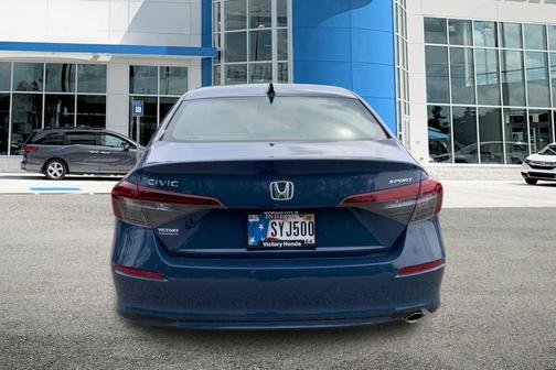 Blue Lagoon Pearl 2025 Honda Civic Sport