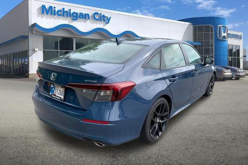 Blue Lagoon Pearl 2025 Honda Civic Sport