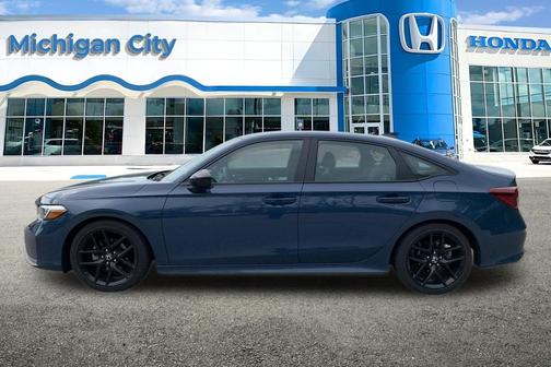 Blue Lagoon Pearl 2025 Honda Civic Sport