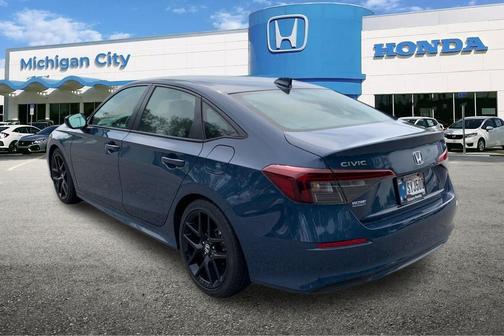 Blue Lagoon Pearl 2025 Honda Civic Sport