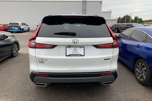 Platinum White Pearl 2024 Honda CR-V Hybrid Sport AWD