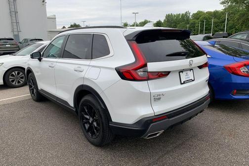 Platinum White Pearl 2024 Honda CR-V Hybrid Sport AWD