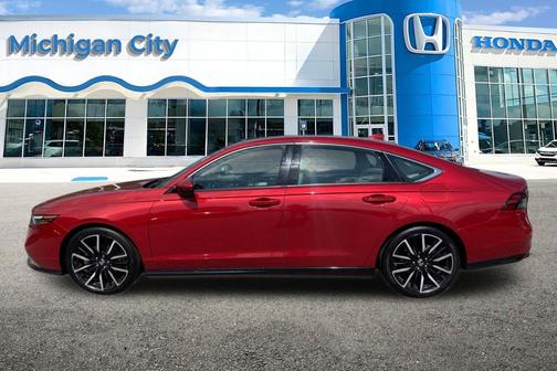 Radiant Red Metallic 2024 Honda Accord Hybrid Touring