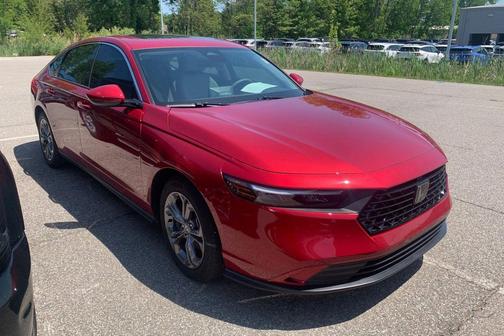 Radiant Red Metallic 2024 Honda Accord EX