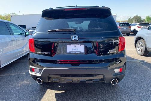 Crystal Black Pearl 2023 Honda Passport AWD Elite