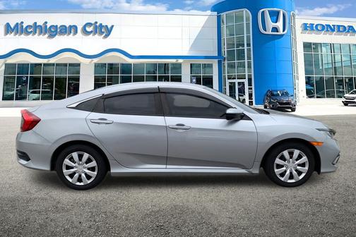 Modern Steel Metallic 2020 Honda Civic LX