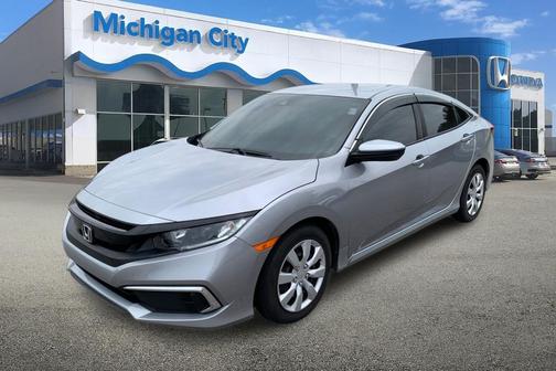 Modern Steel Metallic 2020 Honda Civic LX