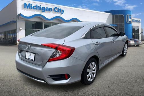 Modern Steel Metallic 2020 Honda Civic LX