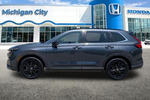 Gray 2024 Honda CR-V Hybrid Sport Touring AWD
