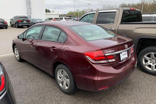 Crimson Pearl 2014 Honda Civic LX