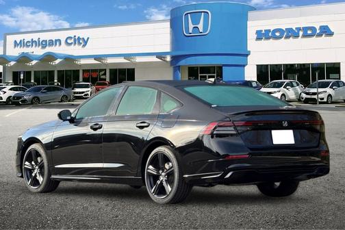 Crystal Black Pearl 2026 Honda Accord Hybrid Sport-L