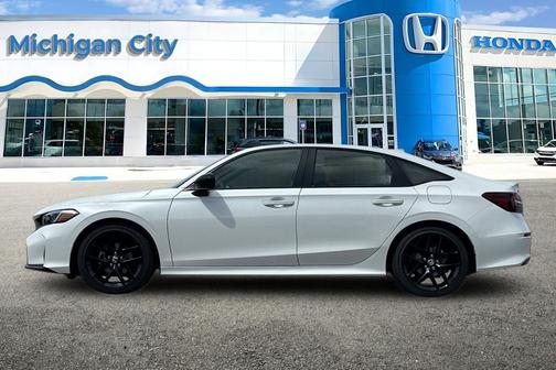 Platinum White 2026 Honda Civic Sport