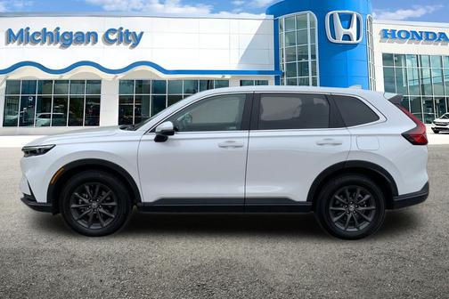 Platinum White 2026 Honda CR-V EX-L AWD