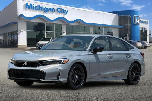 Gray 2026 Honda Civic Sport