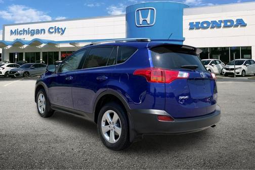Blue 2014 Toyota RAV4 XLE