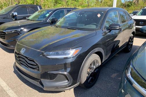 Crystal Black Pearl 2024 Honda HR-V Sport