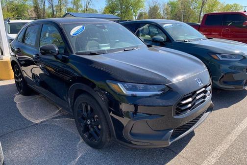 Crystal Black Pearl 2024 Honda HR-V Sport