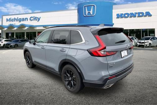 Gray 2025 Honda CR-V Hybrid Sport AWD