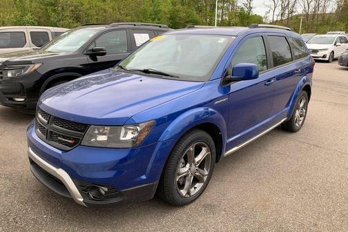 Blue Streak Pearlcoat 2015 Dodge Journey Crossroad