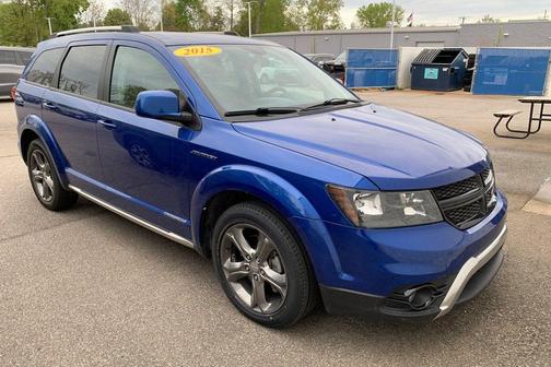 Blue Streak Pearlcoat 2015 Dodge Journey Crossroad