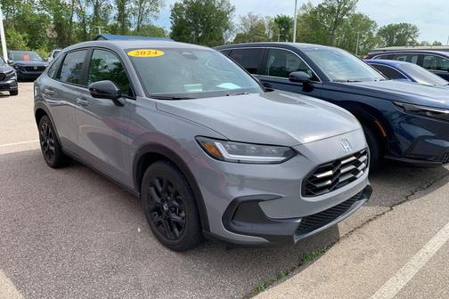 Urban Gray Pearl 2024 Honda HR-V Sport