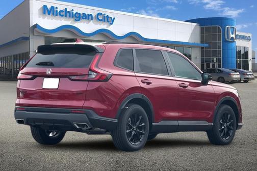 Radiant Red 2026 Honda CR-V Hybrid Sport-L AWD