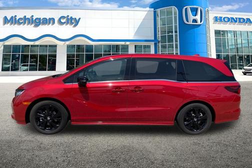Radiant Red 2024 Honda Odyssey Sport
