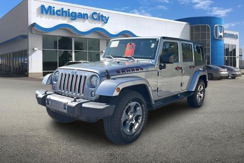 Billet Silver Metallic Clearcoat 2018 Jeep Wrangler JK Unlimited Sahara
