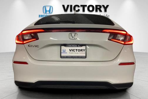 Platinum White 2024 Honda Civic EX-L