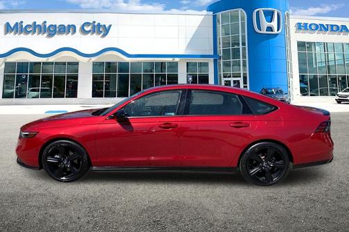 Radiant Red Metallic 2023 Honda Accord Hybrid Sport-L